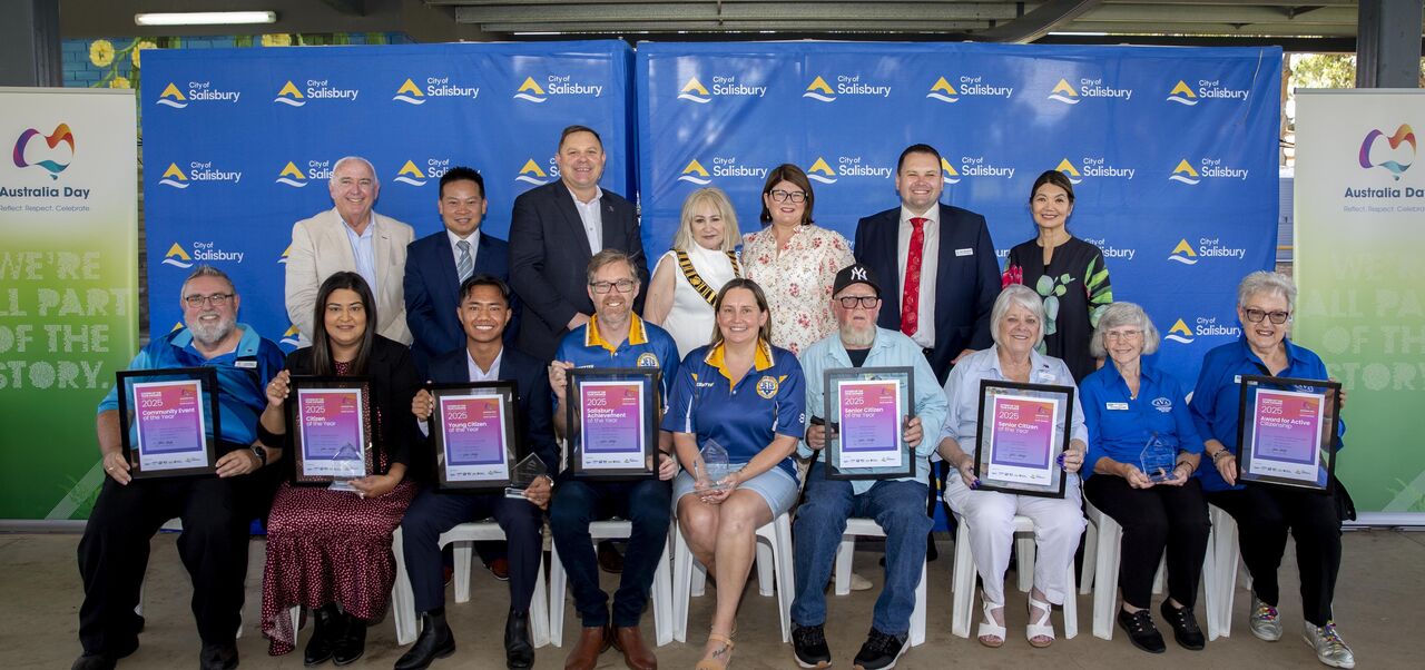 Australia Day Citizen of the Year Award Winners 2025 • City of Salisbury