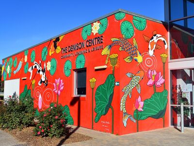 Public Art Resilient Friendship Mural Denison Centre 04